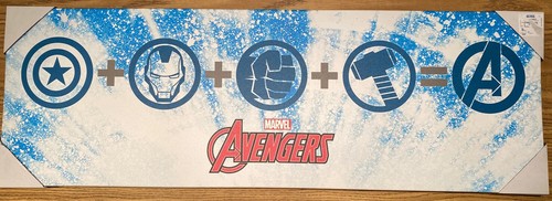 Marvel Hero’s/avengers Logo picture - 35.5 x 12 x 1.50 - eBay sellerID mouthyMo - Picture 8 of 12