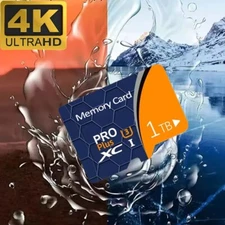 128GB 256GB 1TB Micro SD Card Memory Card TF Card with Free Adapter High Speed