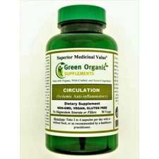 Green Organic Supplements Circulation, Systemic AntiInflammatory, AntiInflammati