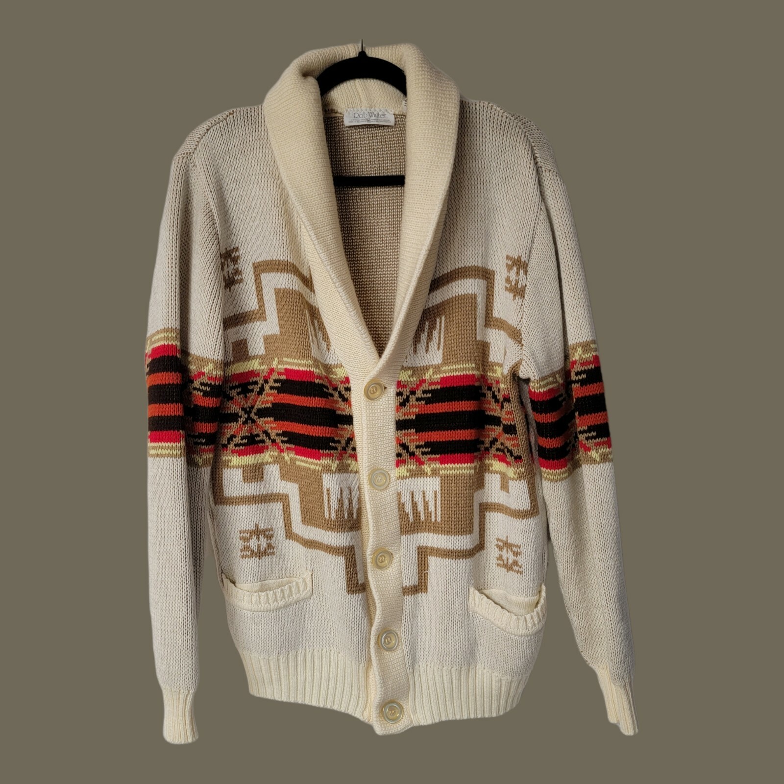 Vintage 70's Rob Winters Cowichan 