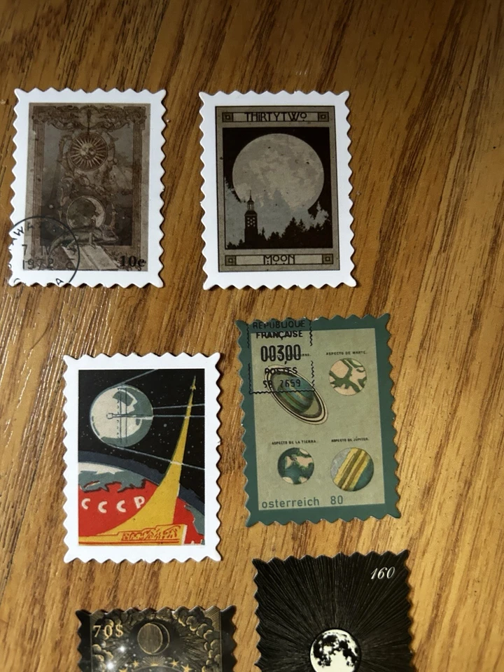 Rare stamp Vintage 18pcs project mercury - Image 3 of 4