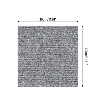 50/100PC Carpet Tiles Commercial Office Home Shop Retail Flooring Carpet Mat New