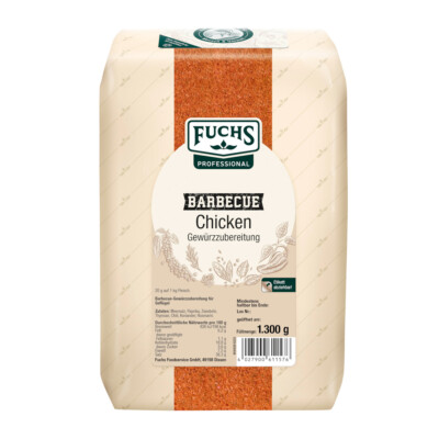 Fuchs Foodservice BBQ Chicken Gewürzzubereitung Packung 1300g