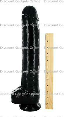The Black Destroyer Huge Dildo Sex Toy Anal Butt Plug Realistic Large | eBay