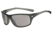 New Nike ADRENALINE EV0605-011 64/14 Sunglasses Mercury Grey /Silver / Grey Lens