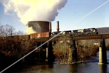Original NS 9684 bridge action slide - Norfolk Southern