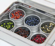 Threadart Hot Fix Rhinestone Set - Spring Colors - SS16 - 6 Colors - 4320 Stones