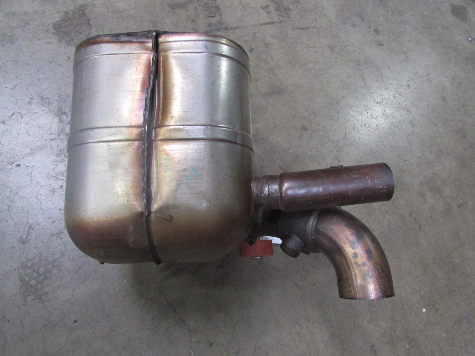 Ferrari 458 Italia, RH Right Rear Muffler, Exhaust, Used, P/N 260103