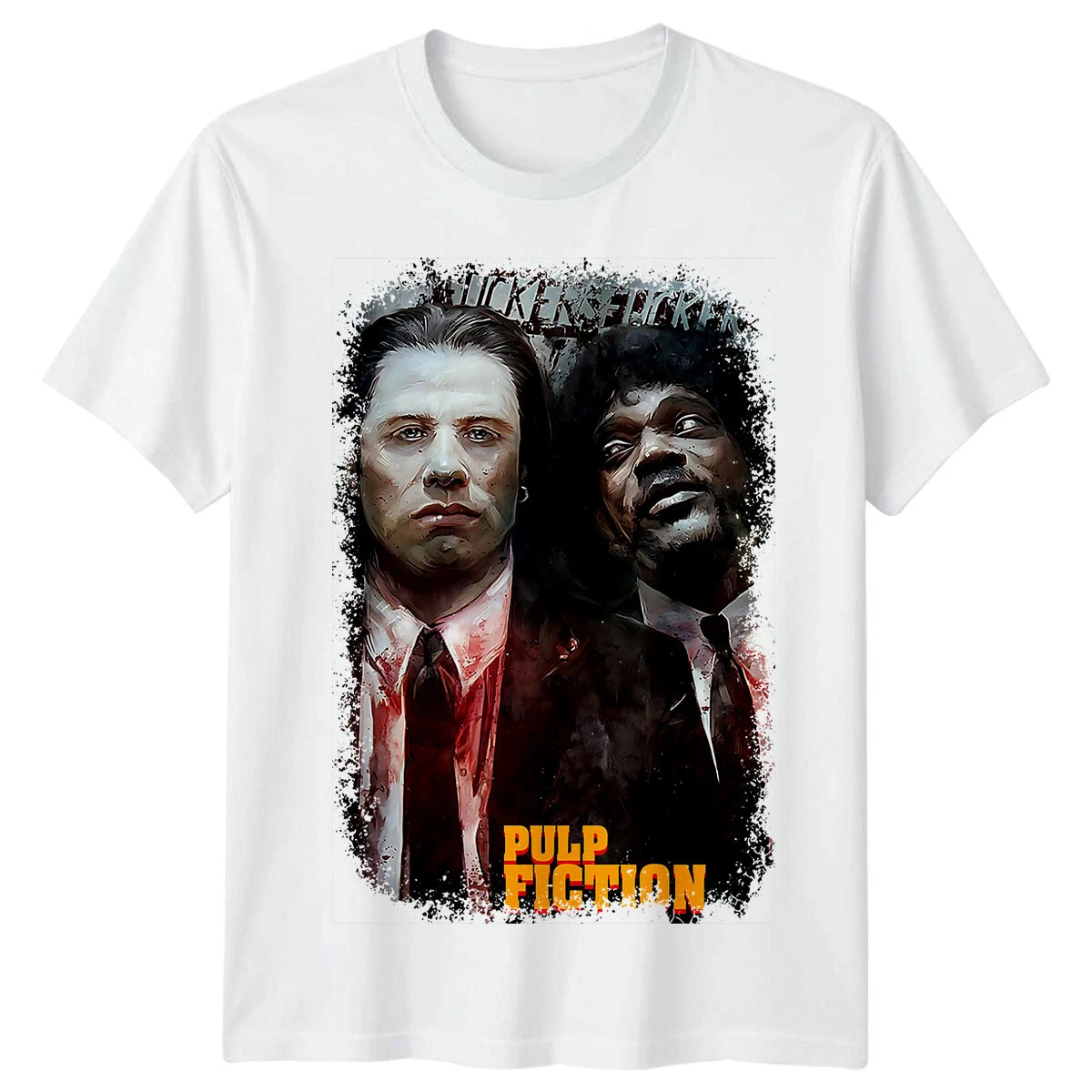 Pulp Fiction (1994) Movie Poster Inspired T-Shirt Retro Tee Unisex