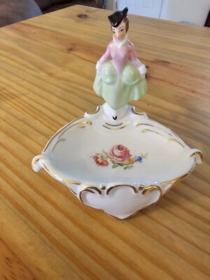 Vintage Erphila German figural trinket dish