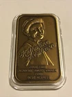 Greathouse KATHARINE HEPBURN 1oz Bronze Art Bar rare (match your Silver)