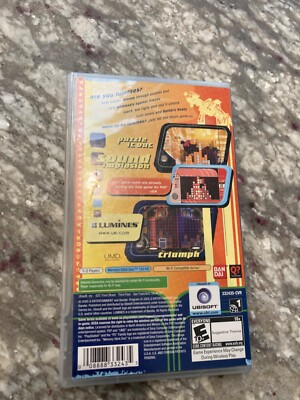 Lumines: Puzzle Fusion for Sony PlayStation PSP - Complete CIB | eBay