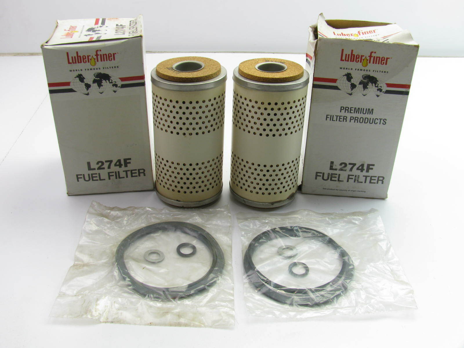 (2)  Luberfiner L274F Fuel Filter Replaces 33073 C1174PL 33074 F60059 FF944