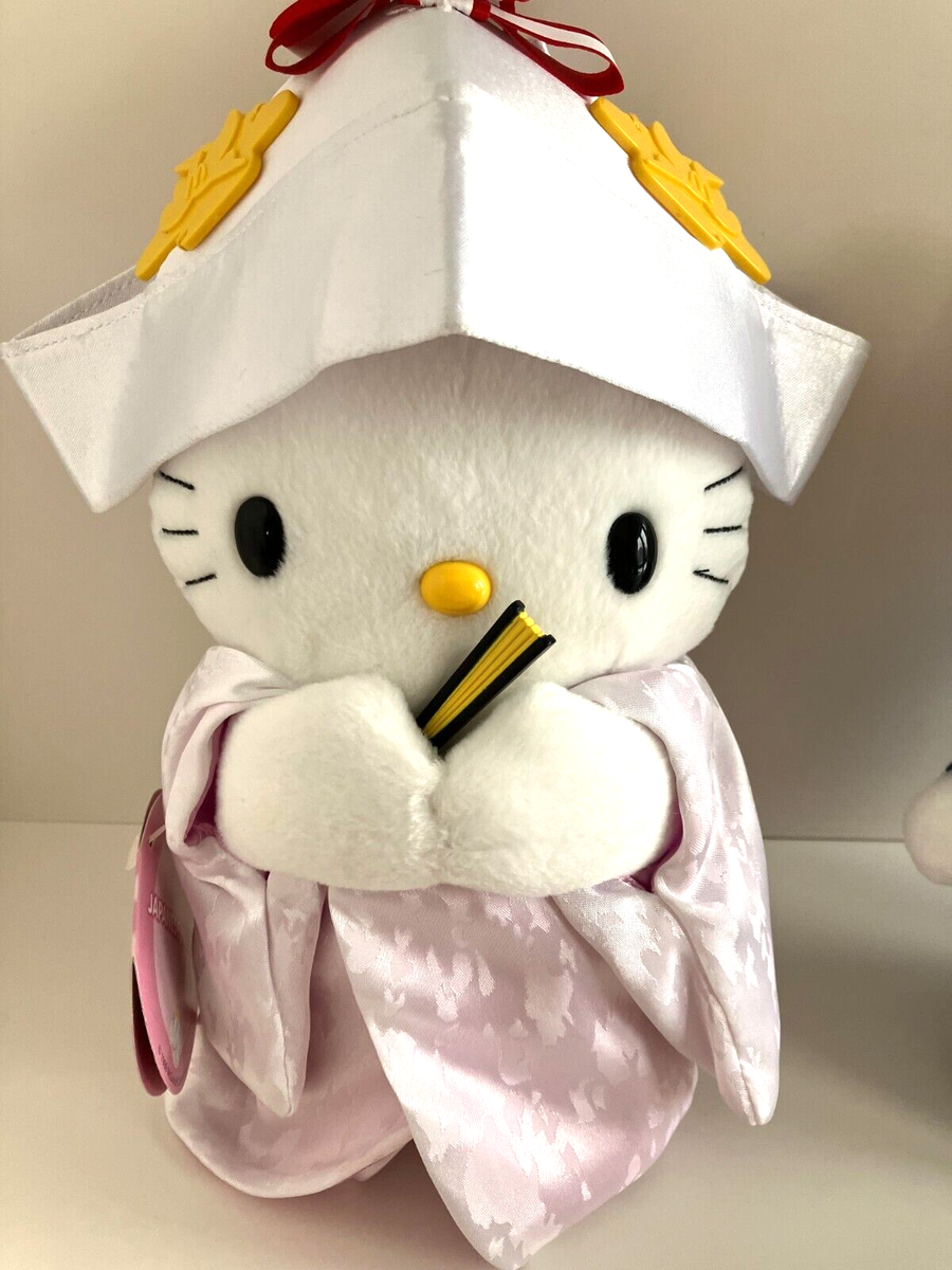 Japanese Wedding Hello Kitty ぬいぐるみ Hello Kitty & Dear Daniel Wedding Plush Bride &Groom Set