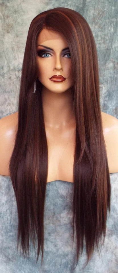 PELUCA DE ENCAJE FRONTAL PARTE C RECTA CON FLEQUILLO LATERAL CLR FS4.30 MAGNÍFICA SEXY 468 Foto 2 de 4