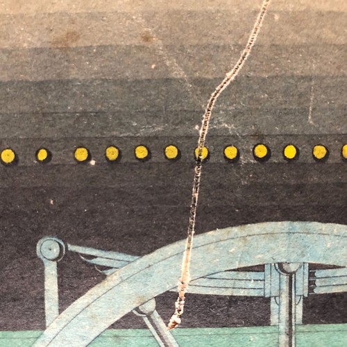 J. Mallet — Locomotive à air comprimé — aquarelle et encre sur papier — c. 1880. - Bild 4 von 10