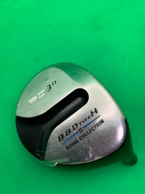 Royal Collection B.B.D type H Fairway #3 Wood Head (13) Only. 156cc.right-handed