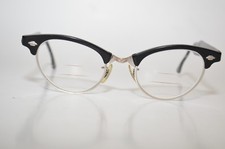 Vintage Artcraft Eyeglasses Cat Eye True Vintage 4 1/4-5 1/2 1/20 12K GF U.S.A.