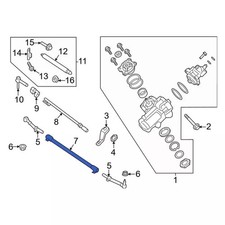 Genuine Ford Steering Tie Rod End Adjusting Sleeve PC3Z-3281-B
