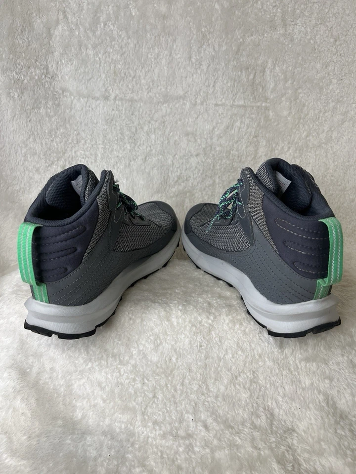 Botas de Senderismo The North Face Niños Talla 4/Mujeres 5.5 DryVent Mid Gris Verde Trail Foto 4 de 4