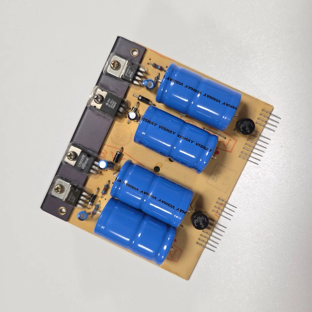 Revox B750 MKII fuente de alimentación placa Power Supply Unit PCB 1.178.136-11 nuevo Elkos
