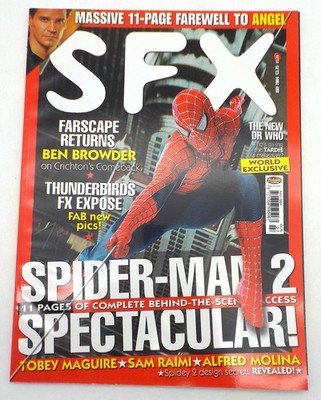 SFX Magazine July 2004 Spider-Man Cover