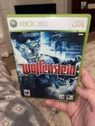Wolfenstien for Xbox 360 Original Case, Complete W Manual Tested Free Shipping
