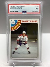 1978 O PEE CHEE ROBERT PICARD #39 PSA 7