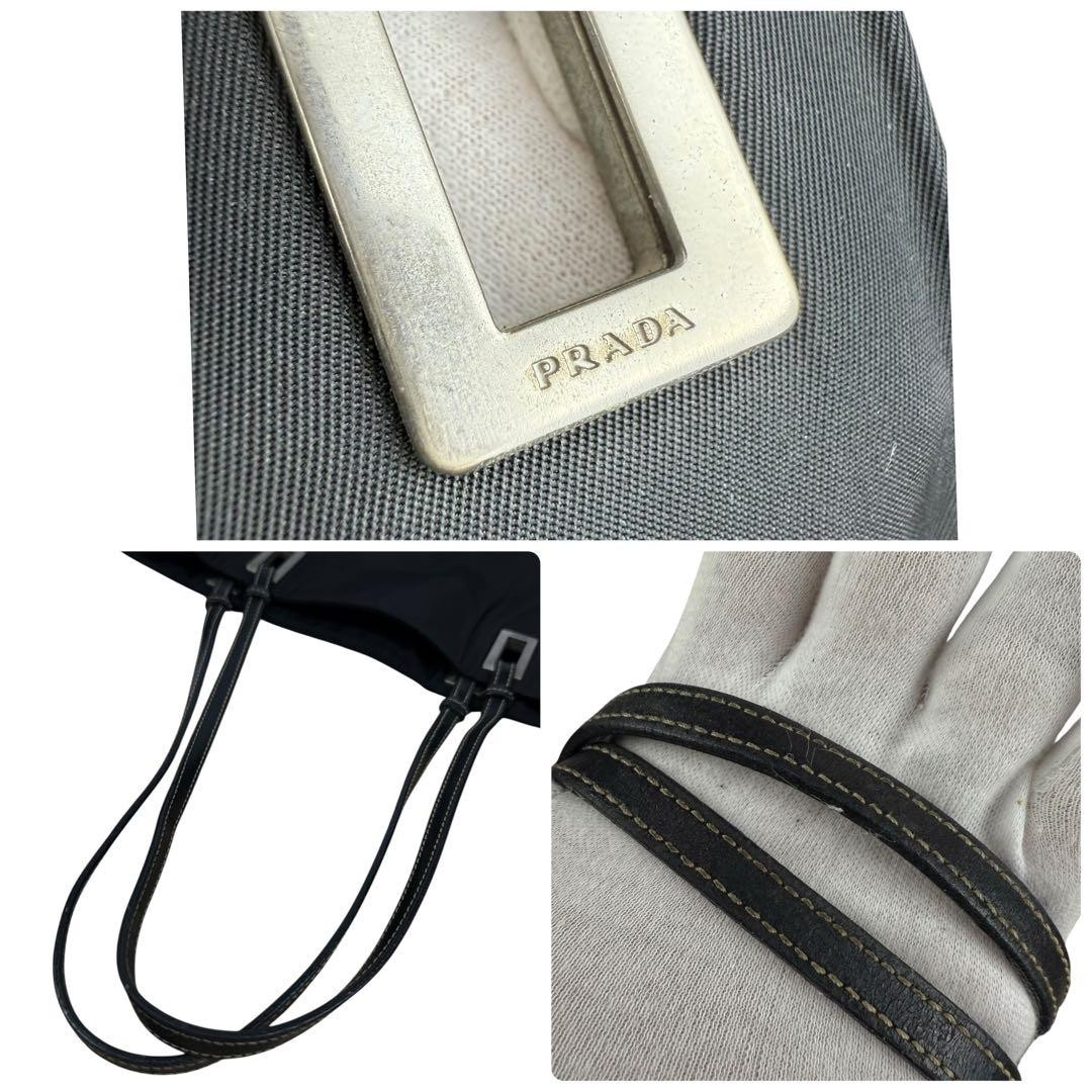 A4 Compatible Excellent Condition PRADA Tote Bag … - image 8