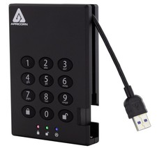 Apricorn Aegis Padlock - 1TB USB 3.0 Military Standard Encrypted Hard Disk Drive