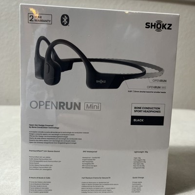 Shokz (S803) OpenRun Mini Bone Conduction Sport Headphones Black