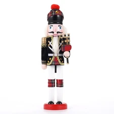 12'' Christmas Nutcracker Soldier Wooden Vintage Decorative Gift Red Decor USA