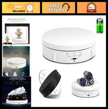 Motorized Rotating Display Stand 5.74" 22LB Load 360  Turntable for Jewelry, Mod