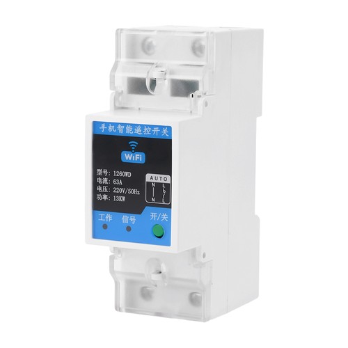 AC220V 2P63A Interruttore On/Off TUYA WIFI Bluetooth Interruttore di Alimentazione - Foto 20 di 24