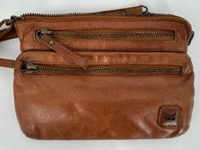 Wise Owl Brown Luxury Leather Crossbody Bag Purse Adjustable Strap Handbag