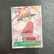 Monkey D. Luffy One Piece CCG OP13-118 Secret Rare Alt Art Foil English 6C