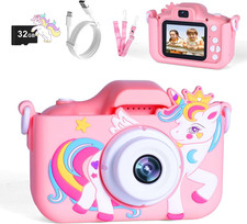 Kids Camera Toys for 3-12 Year Old Boys Girls, Toddler Camera 1080P Birthday