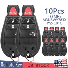 10 For 2009 2010 2011 2012 Dodge Ram 1500 2500 3500 Remote Start Car Key Fob 4b