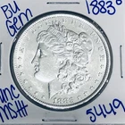 1883 O BU UNCIRCULATED MORGAN SILVER DOLLAR AUTHENTIC U.S.MINT FREESHIPPING 5449