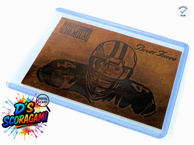 1996 SkyBox Premium Brett Favre MVP Leather Insert #5 of 5