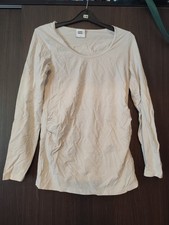 Ladies Maternity Long Sleeve Top Size Small