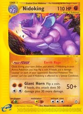 Nidoking - 24/147 - Pokemon Aquapolis Non-Holo Card HP on eBay