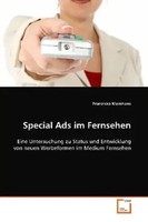 Franziska Kleinhans | Special Ads Im Fernsehen | Taschenbuch | Deutsch
