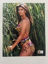 Kathy Ireland autographed signed 8x10 photo Beckett BAS COA Sexy Hot SI Swimsuit