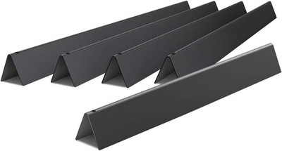 X Home 5-Pack 7534 21.5-Inch Heavier Flavorizer Bars for Weber Genesis Silver