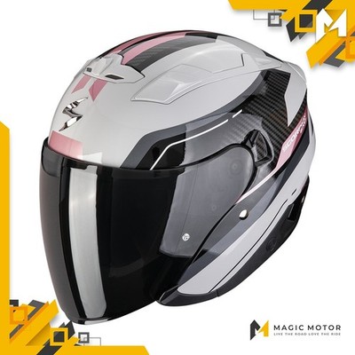 Scorpion EXO Motorradhelm Jethelm EXO-230 S HIPE Glänzend Grau
