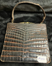 Vintage Authentic Alligator Purse/Handbag 397