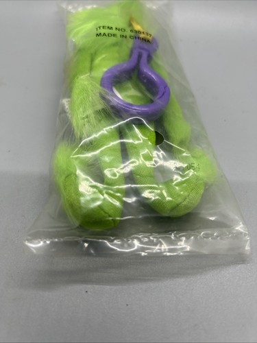 Vintage 2000 Dr. Seuss Grinch 6 Zoll Schlüsselanhänger Taschenclip Anhänger Plüsch Universal Studios - Bild 3 von 6