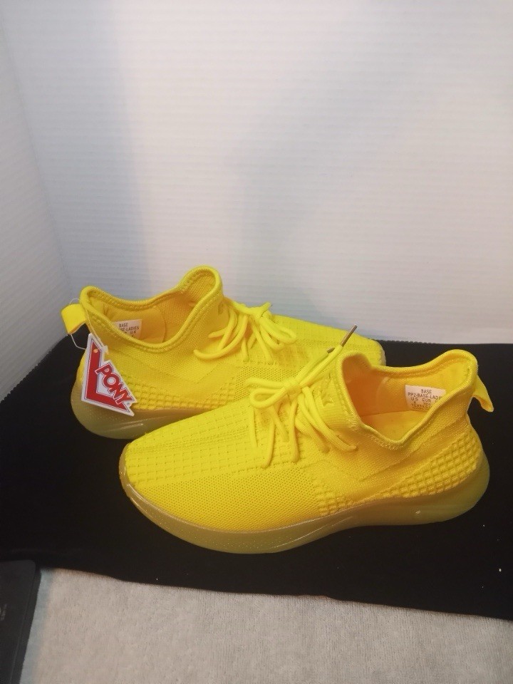 Sneakers Pony Athletic PP2 taglia 8 base gialla stringate allenamento donna