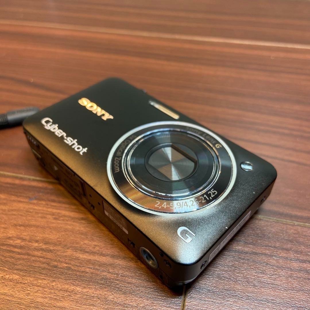 Sony Cyber-shot DSC-WX5 12.2MP Digital Camera - Black for